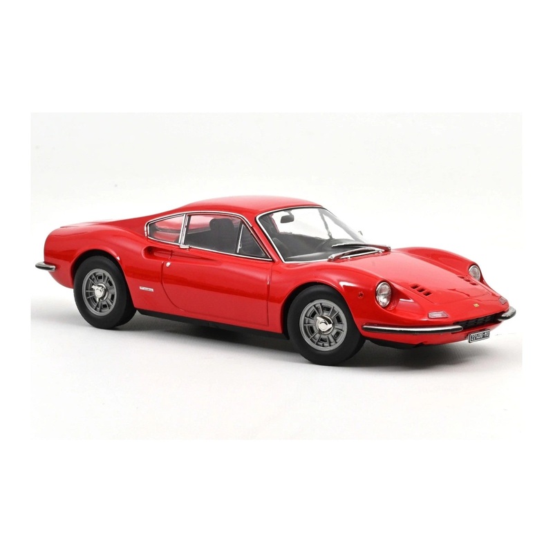 Norev 1969 Ferrari Dino 246 GT Rosso Corsa Red 1:18