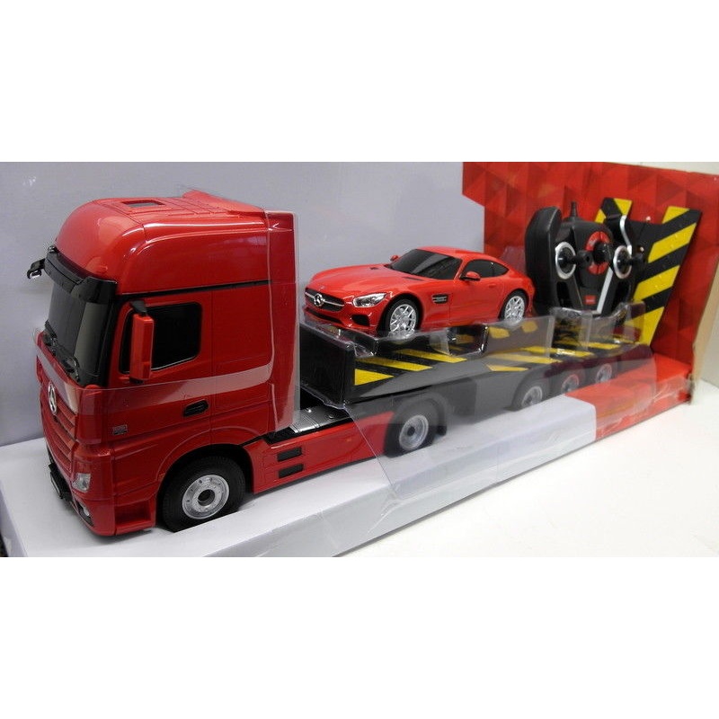 Rastar 1/26 Scale Radio Control 74920 Mercedes Benz Actros & R/C Mercedes SLS