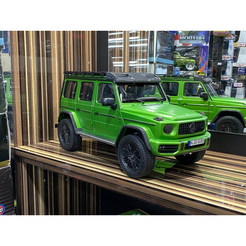 1/12 Mercedes-Benz G63 AMG 4x4 Green Miniature car by NZG