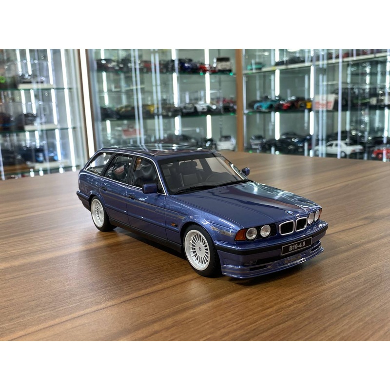 1/18 Resin OttO Mobile BMW Alpina B10 4.0 E34 Touring 1995 Black Limited 3000 pcs