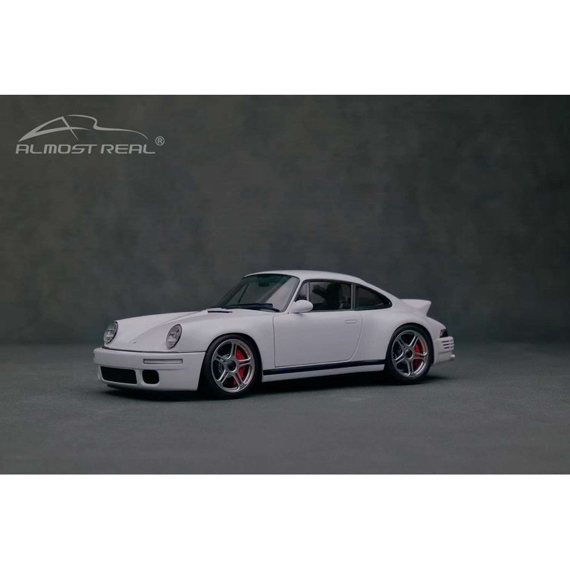 Almost-Real 2018 Porsche 911 RUF SCR Coupe White 1:18