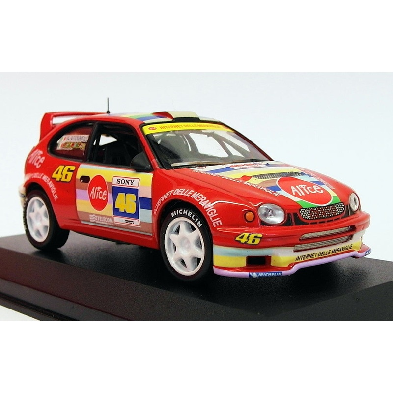 Altaya 1/43 Scale AL01419T - Toyota Corolla WRC - Monza Rally 2004