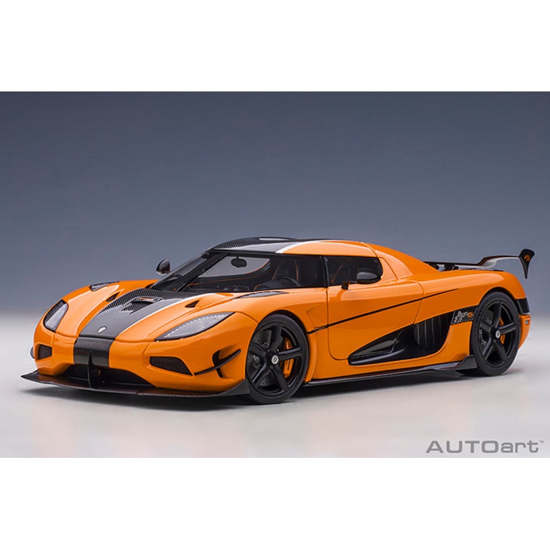 AUTOart Koenigsegg Agera RS Spyder Cone Orange & Carbon Black 1:18