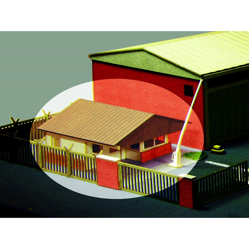 barracks: entrance building