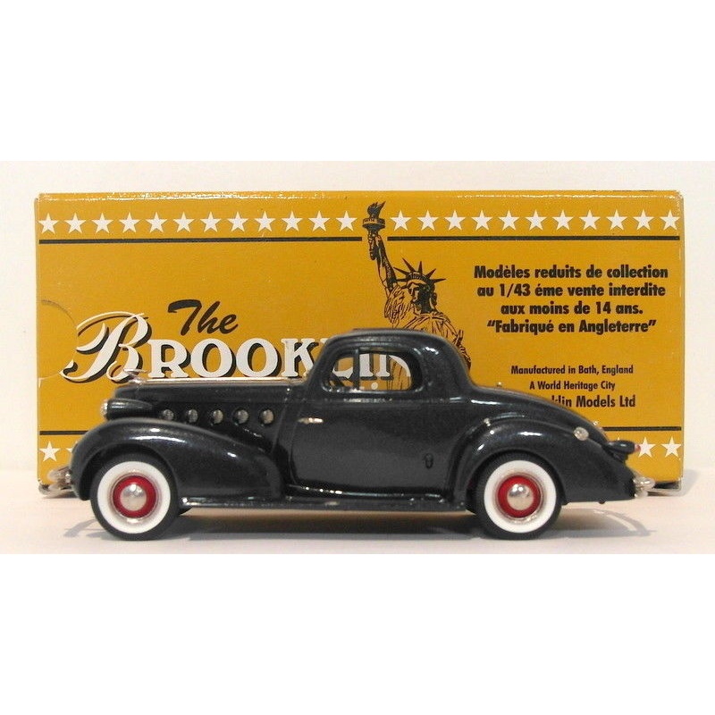Brooklin 1/43 Scale BRK84  - 1934 La Salle 350 Coupe Metallic Dark Blue