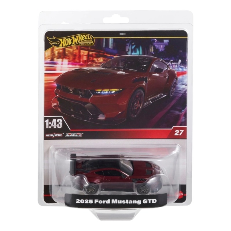 HotWheels 2025 Ford Mustang GTD 1:43 Scale (With Protector)