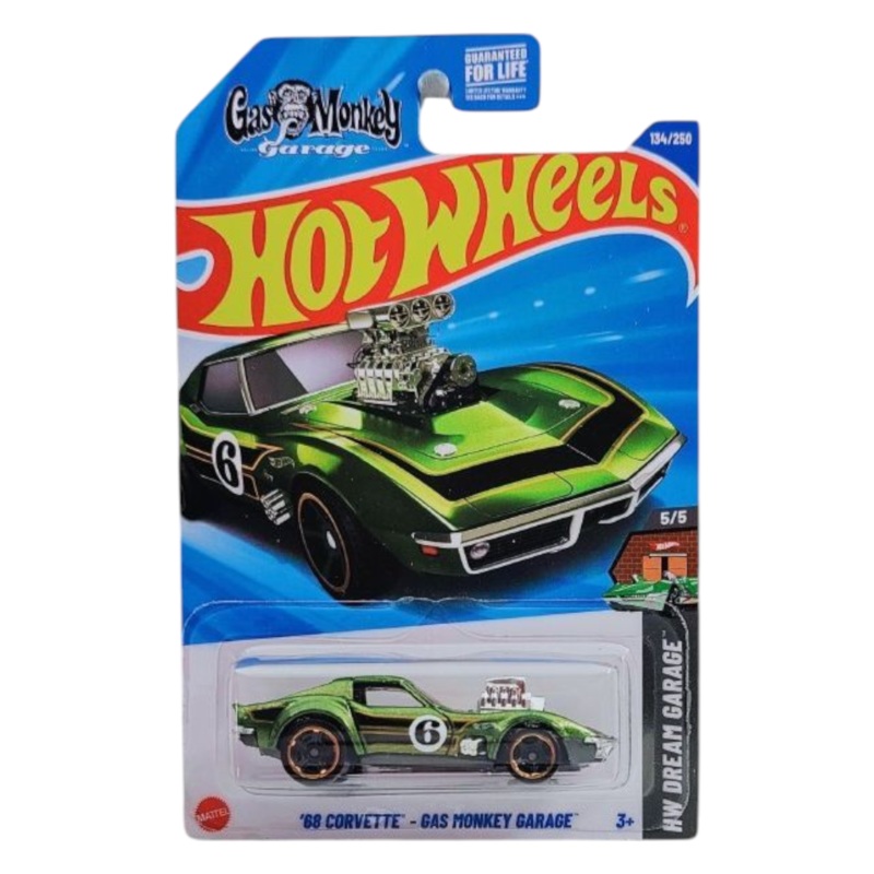 HotWheels 68 Corvette-Gas Monkey Garage Imported Mainline 1:64 Scale
