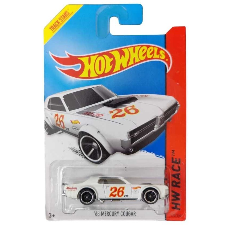 Hotwheels 68 mercury cougar