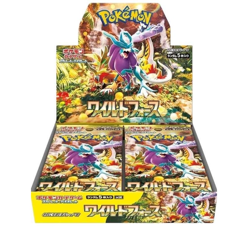 Pokemon Wild Force Booster Box (Japanese)