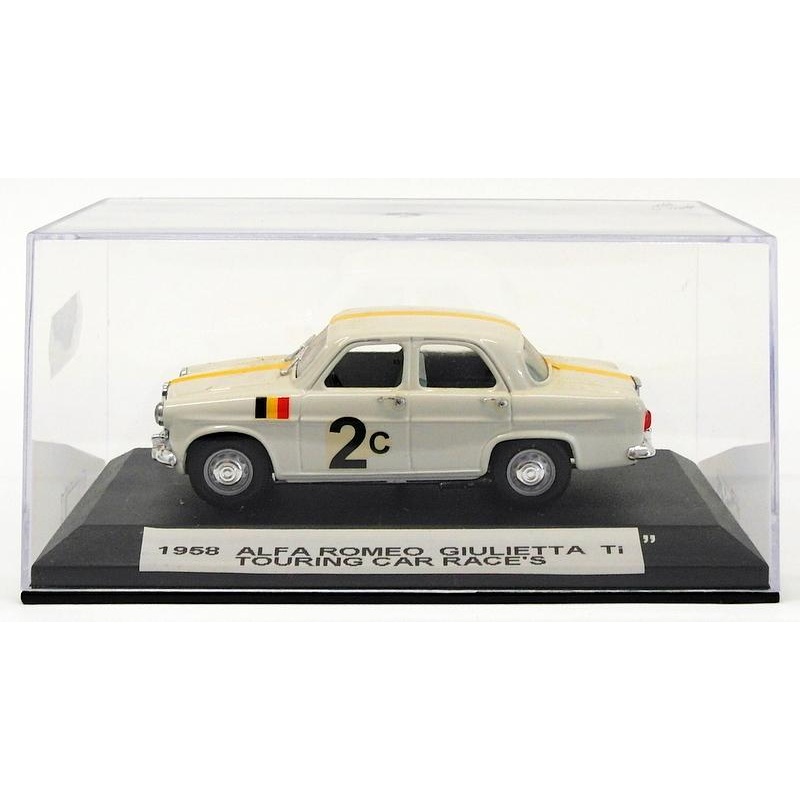 Rio 1/43 Scale Model R25218 - 1958 Alfa Romeo Giulietta Ti - Touring Car Race's