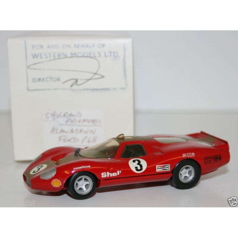 WESTERN MODELS MIKE STEPHENS 1st PROTOTYPE - GP MODELS - ALAN MANN FORD P68 #3