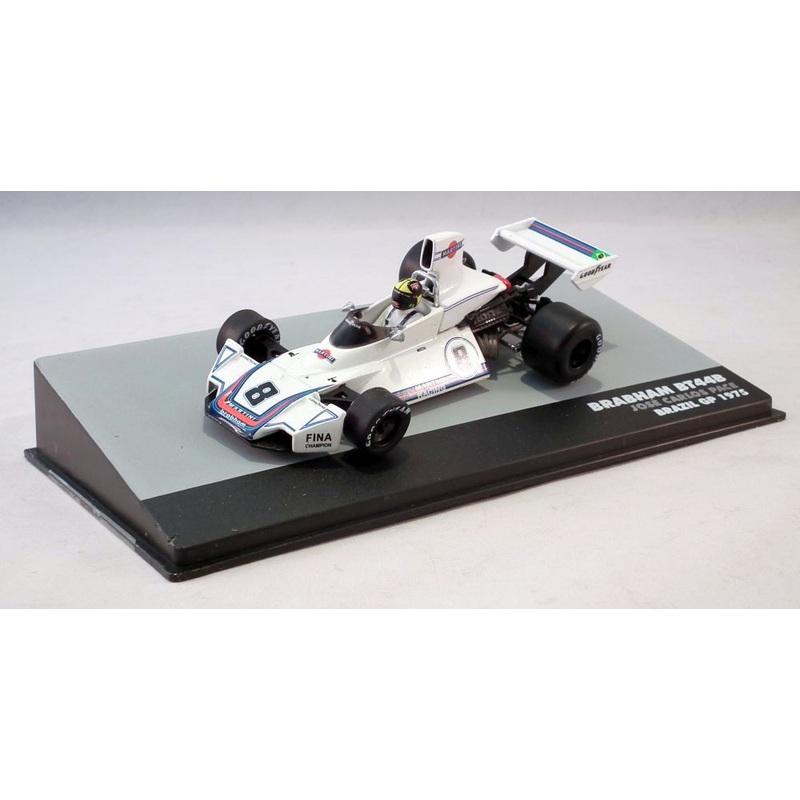Atlas Editions 1/43 Scale 21219A - F1 Brabham BT44B Brazil GP 1975 Pace