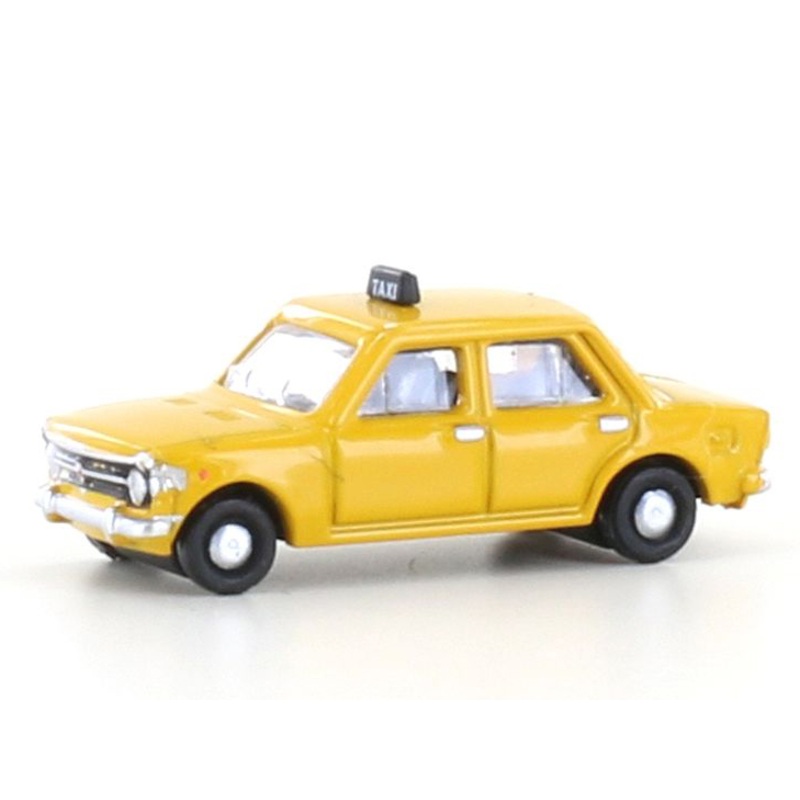 Car Fiat 128 Taxi yellow