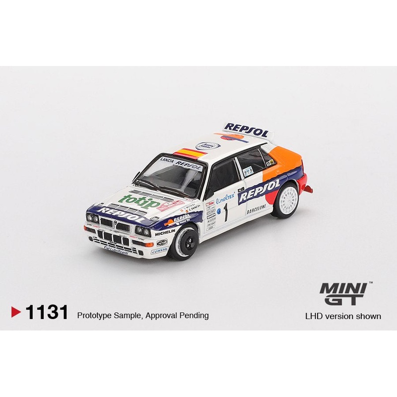 [ETA:  Mar 2026 ] Mini GT 1/64 Lancia Delta HF Integrale Evoluzione #1  - 1993 Rallye Monte-Carlo