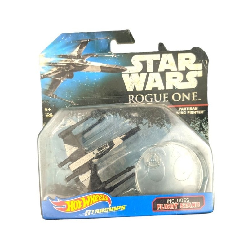 Exclusive Hotwheels Starships Star Wars Rogue One Partisan X-wing Fighter