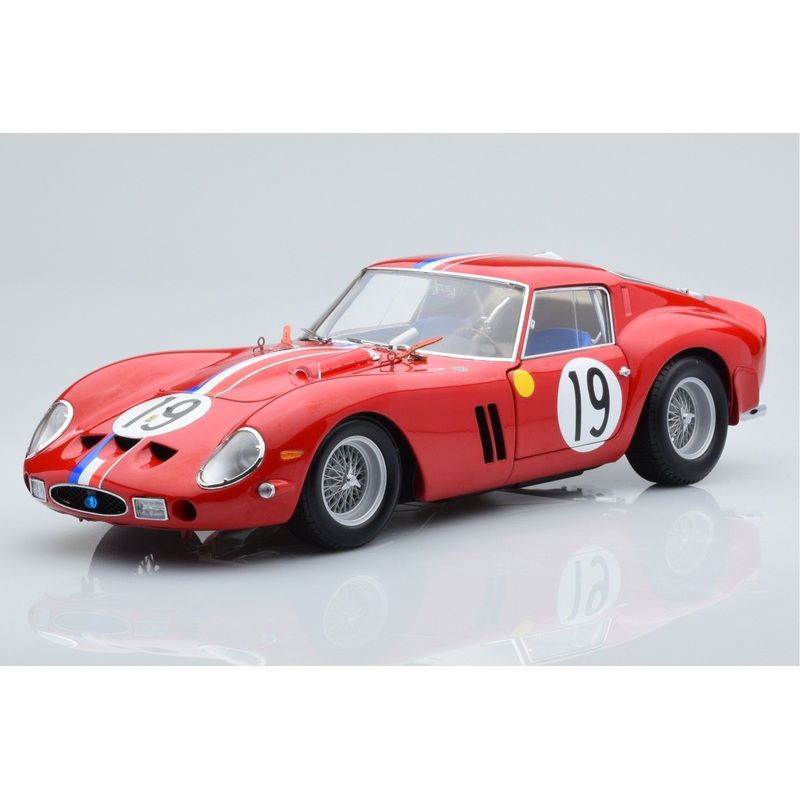 Kyosho 1962 Ferrari 250 GTO #19 24hr Le Mans 1962 Red 1:18