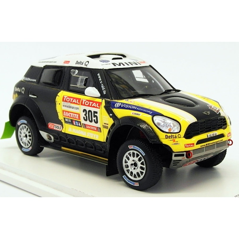 TSM Model 1/43 Scale TSM144343 - 2012 Mini Countryman All4 Racing #305