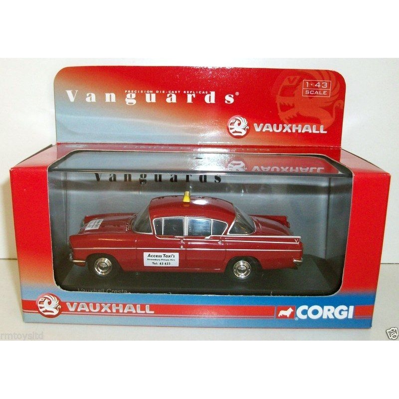 VANGUARDS 1/43 VA06409 VAUXHALL CRESTA ACCESS TAXI'S