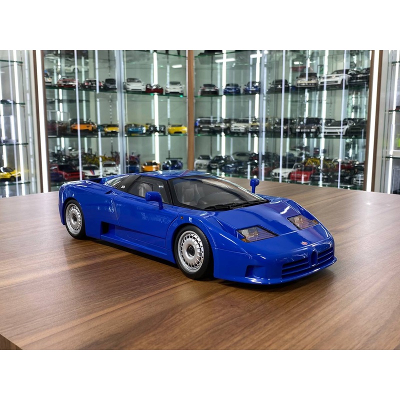 1/12 Diecast Full opening KK Scale Bugatti EB 110 Blue