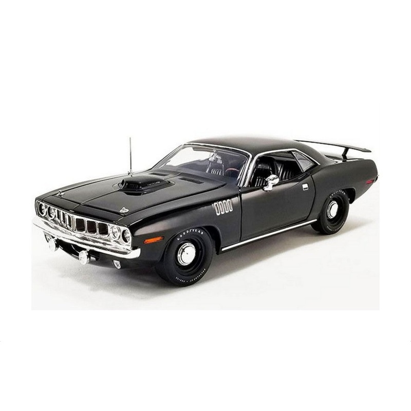 Acme 1/18 Scale A1806124 - 1971 Plymouth Hemi Cuda - Black
