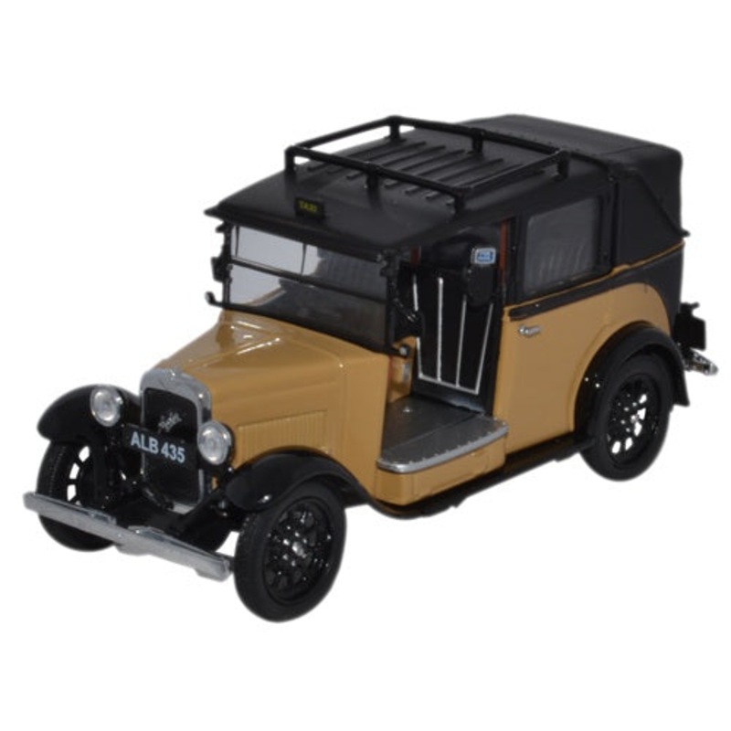 Austin Low Loader Taxi Fawn - 1:43 Scale