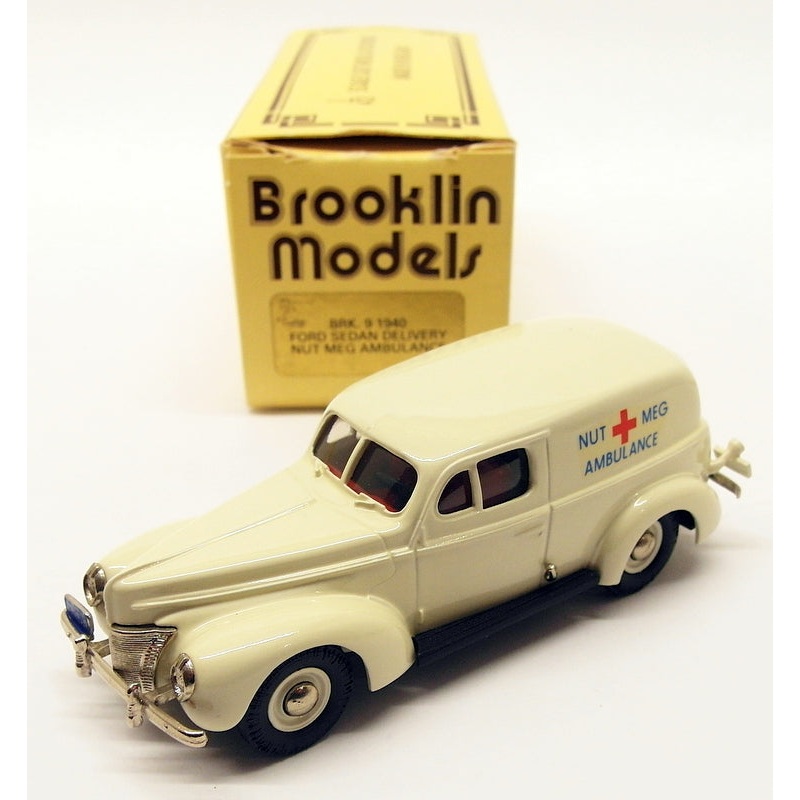 Brooklin Models 1/43 Scale BRK9 027 - 1940 Ford Sedan Delivery Van