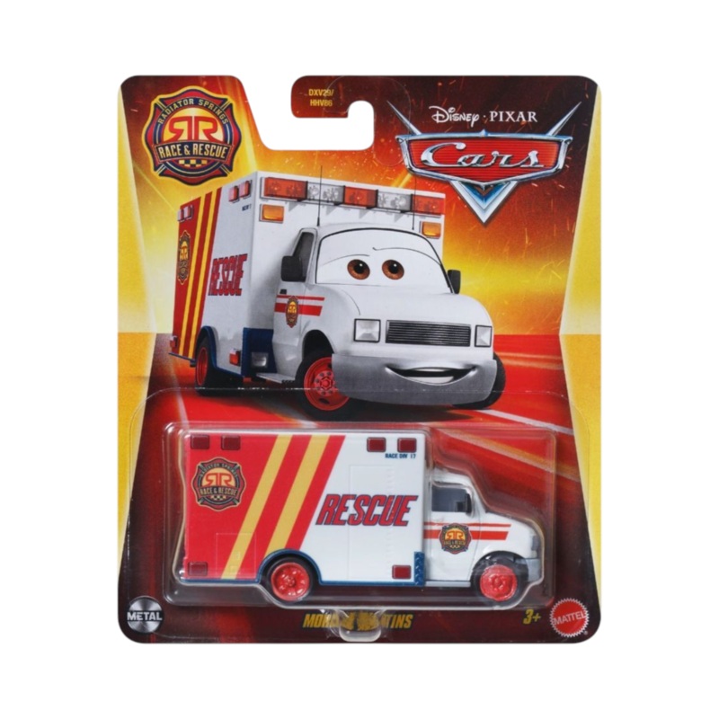 Disney Pixar Cars Radiator Springs Race & Rescue Morgan Martins 1:64 Scale