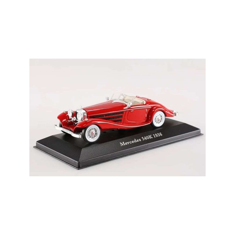 Mercedes 540K Roadster, rot, 1936, Modellauto, Fertigmodell, MCW-SC04 1:43