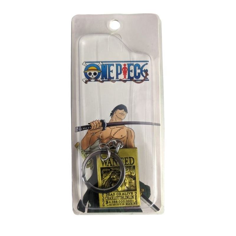 One Piece Wanted Dead & Alive Keychain