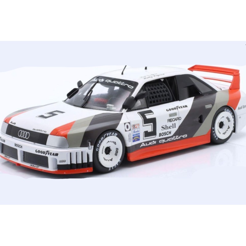 Werk83 Audi 90 Quattro IMSA GTO Team Audisport No 5 500km Road America 1989 1:18