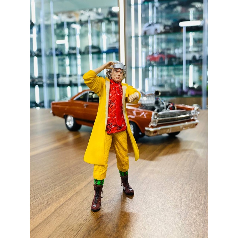 1/18 Scale Action Figure - Back To The Future ( Doc Brown)