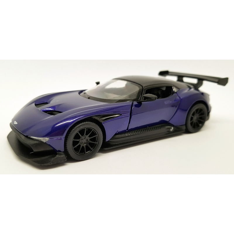 Aston Martin Vulcan - Blue - Kinsmart Pull Back & Go Metal Model Car