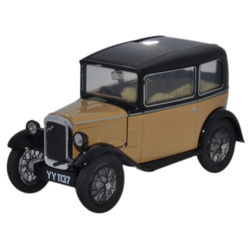 Austin Seven RN Saloon Fawn - 1:43 Scale