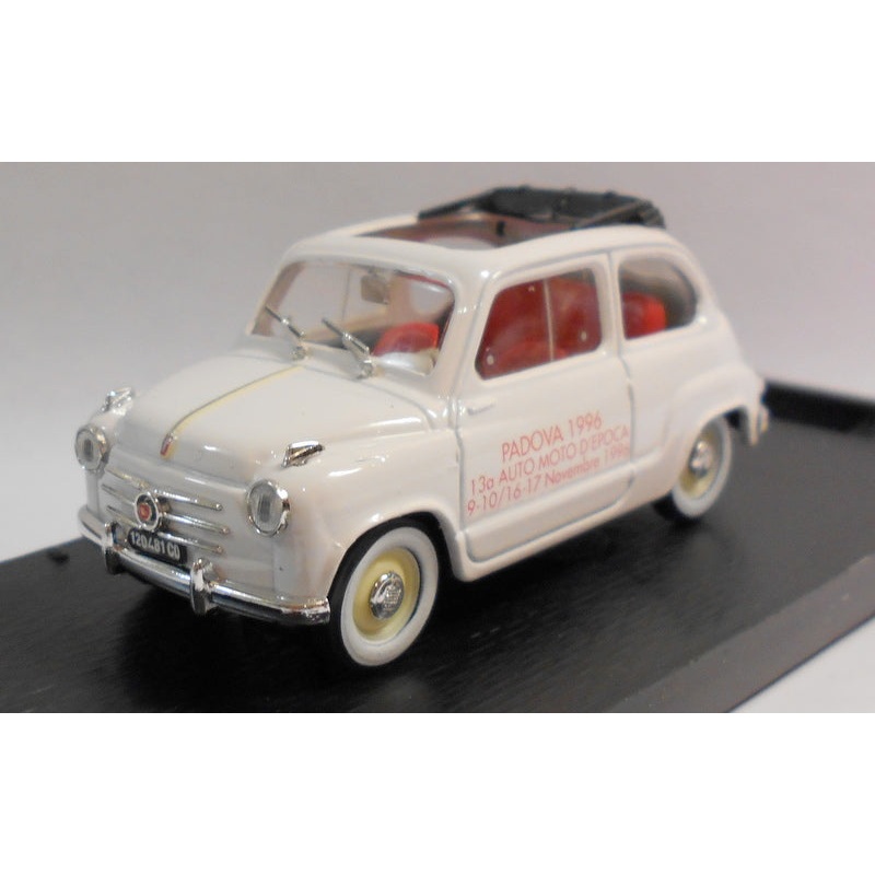 Brumm 1/43 Scale Metal Model - R249 FIAT 600 1956 PADOVA 96' 1996