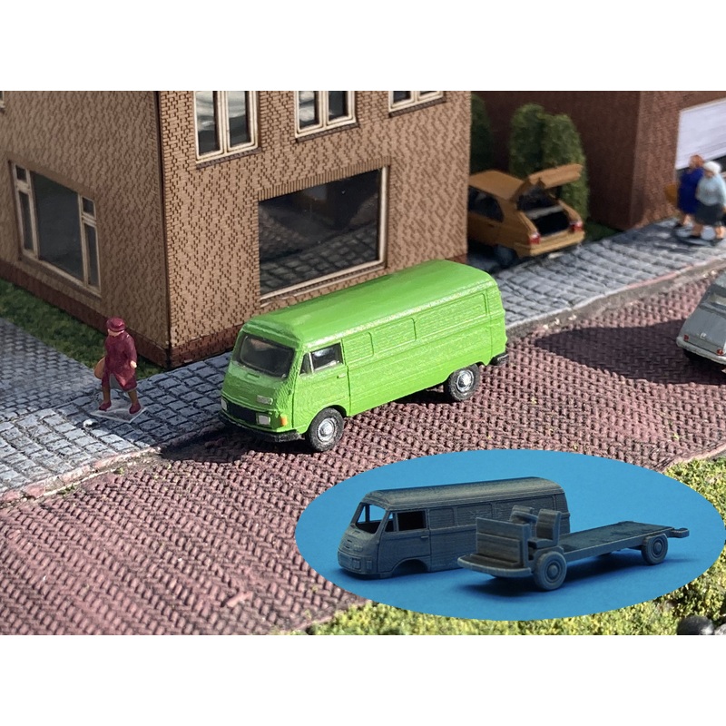 Hanomag-Henschel F25 Panel van long wheelbase