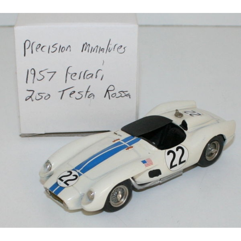PRECISION MINIATURES 1/43  - 1957 FERRARI 250 TESTAROSSA 1980 #22