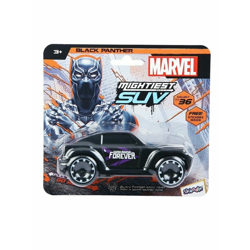 Skoodle Marvel Pull-Back Black panther mightiest suv