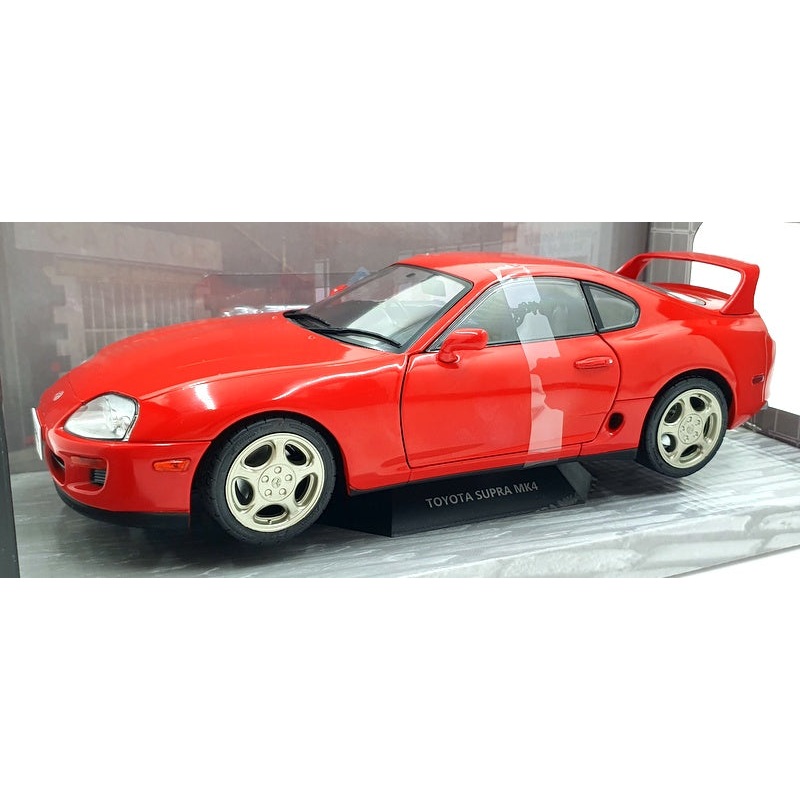 Solido 1/18 Scale Diecast S1807601 - Toyota Supra MK4 1993 - Red