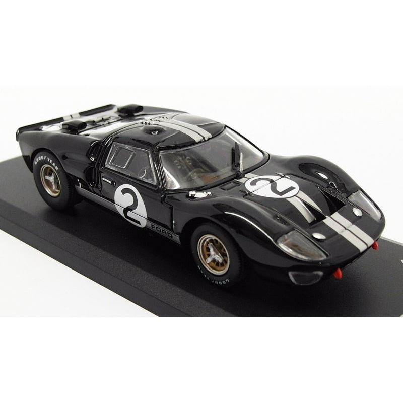 Solido 1/43 Scale Racing Car 43424 - 1966 Ford GT40 MKII - Black