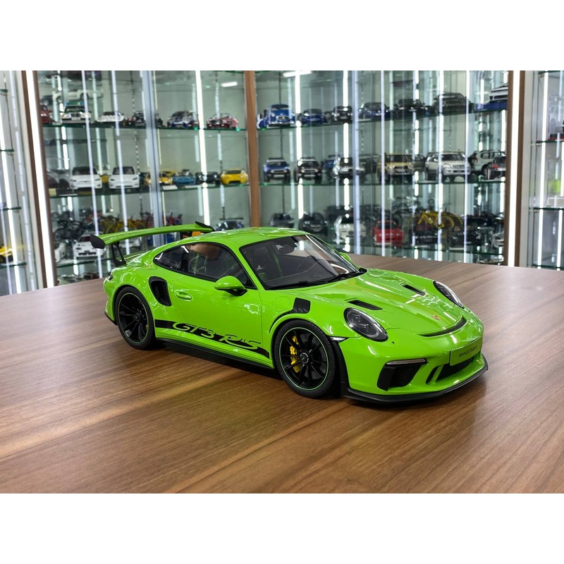 1/12 Resin Model - GT Spirit Porsche 911 (991.2) GT3 RS - Lizard Green