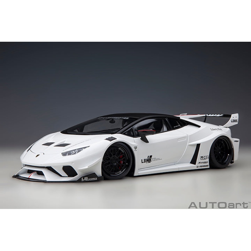 AUTOart Lamborghini Huracan GT Liberty Walk LB Silhouette Works White 1:18