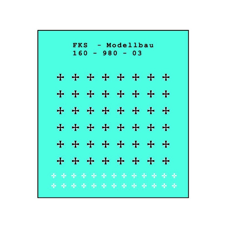 Decal sheet Bundeswehr Crosses & Leitkreuze