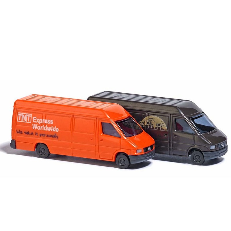 Delivery van set Mercedes Sprinter UPS & TNT