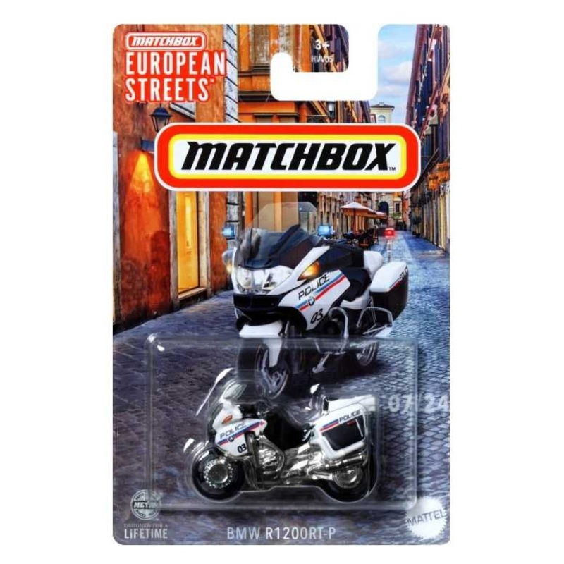 EXCLUSIVE Matchbox European Streets BMW R1200 RT-P