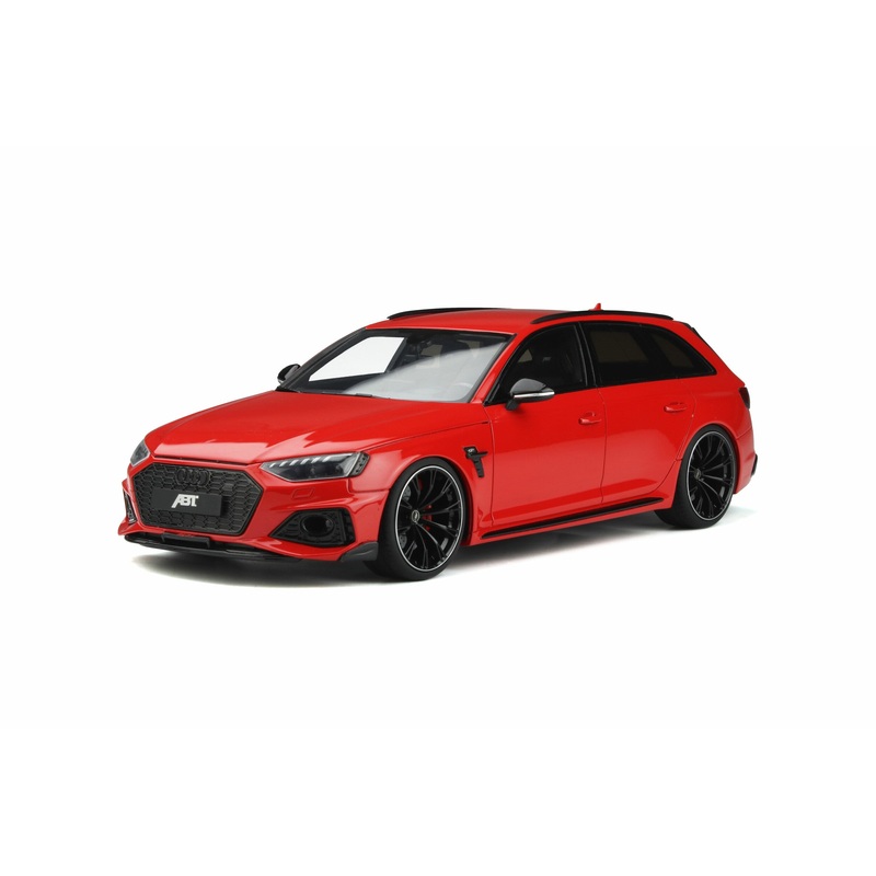 GT Spirit 2020 Audi RS4-S Avant B9 ABT Tango Red 1:18 LIMITED, Resin