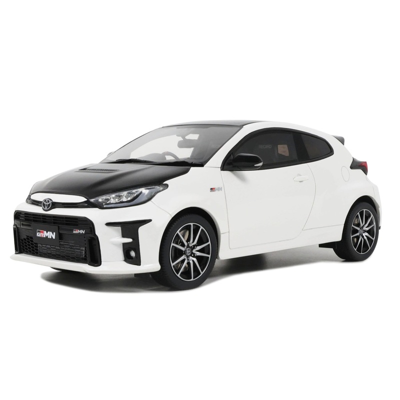 Otto 2022 Toyota Yaris GRMN Rally Package RHD White 1:18