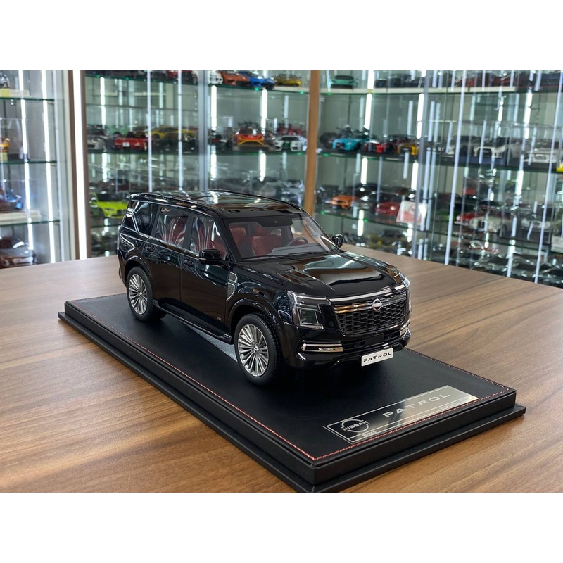 1/18 Diamand Nissan Patrol Y63 Platinum  Black  Limited Edition (75 pcs)