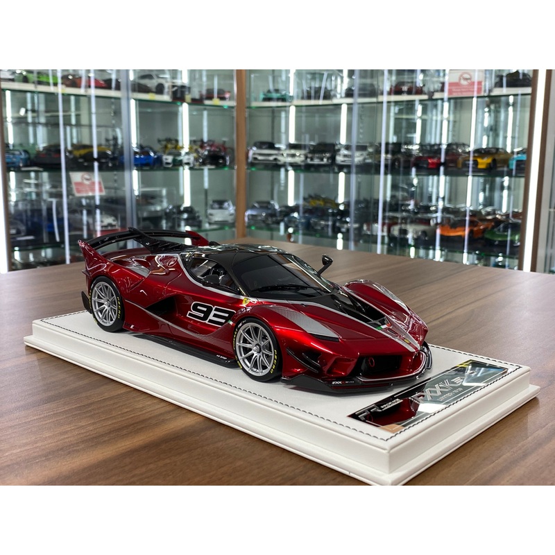 1/18 ProRaze Ferrari FXXK EVO No. 93 Candy RED Resin LIMITED 30