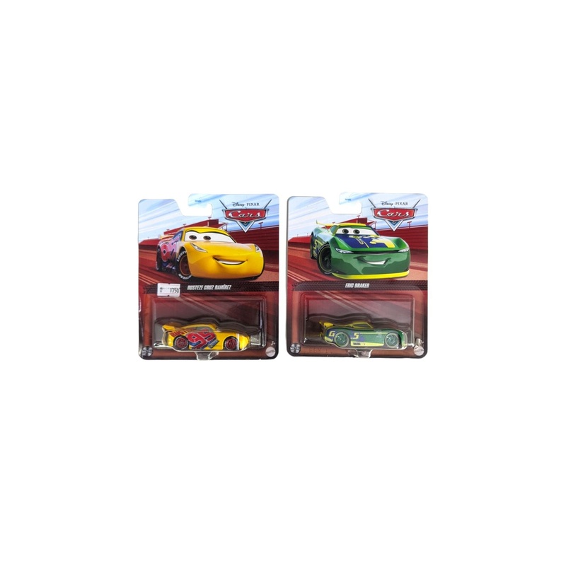 Disney pixar cars eric braker &rusteze cruz ramirez set of 2