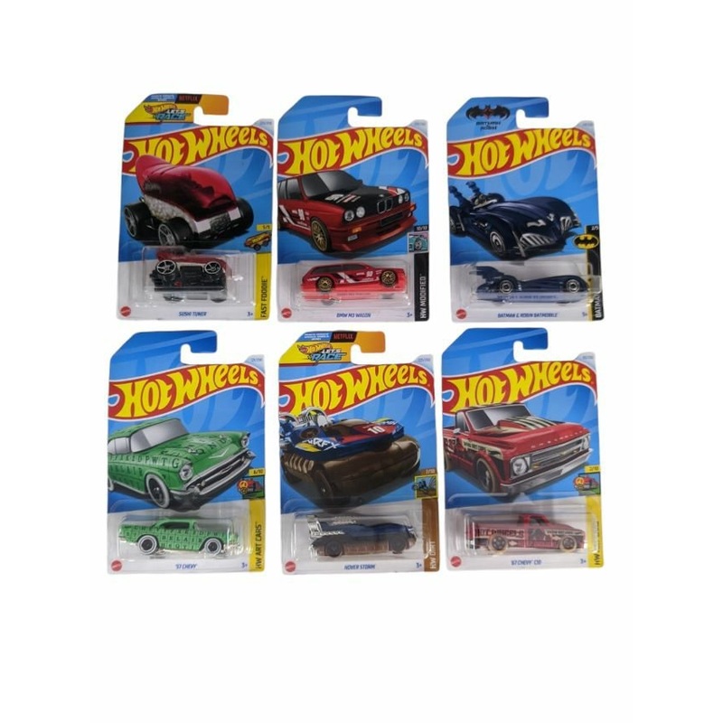 EXCLUSIVE Hot Wheels indian Car Mainlines (179 Each) as set of six Nh 10